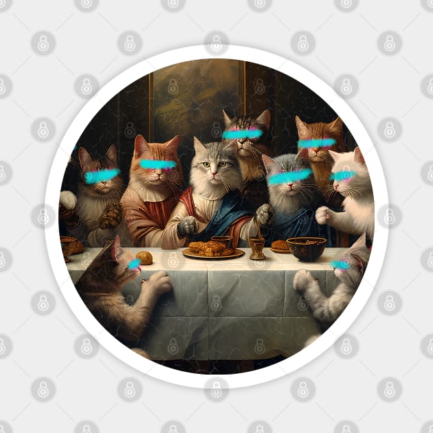 Last Supper Kibble Magnet by Looki